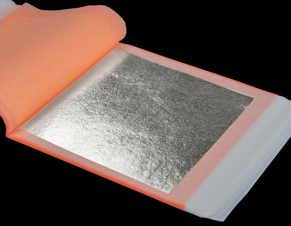 Genuine silver leaf