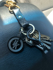 vk logo key chain