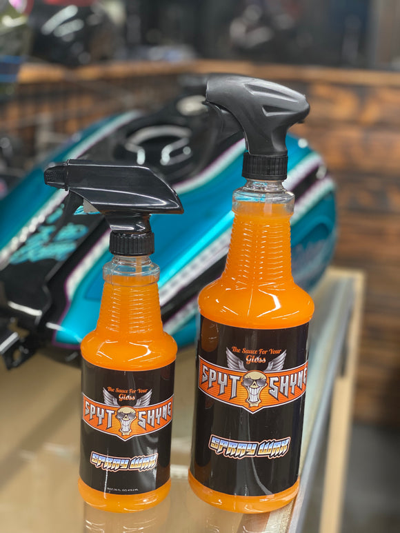 Spyt shyne (spray wax)