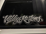 10” die cut decals