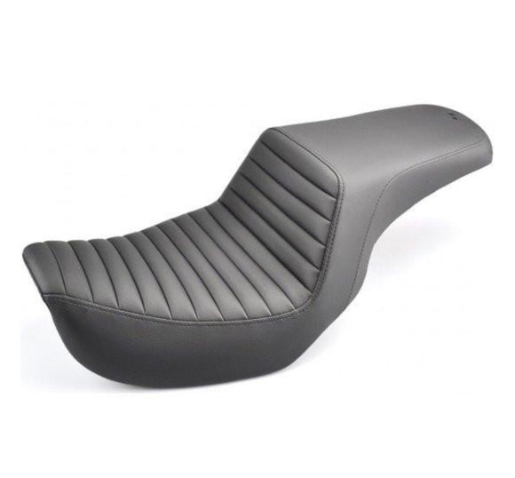 Saddlemen Step Up Seat - Tuck N' Roll, Black